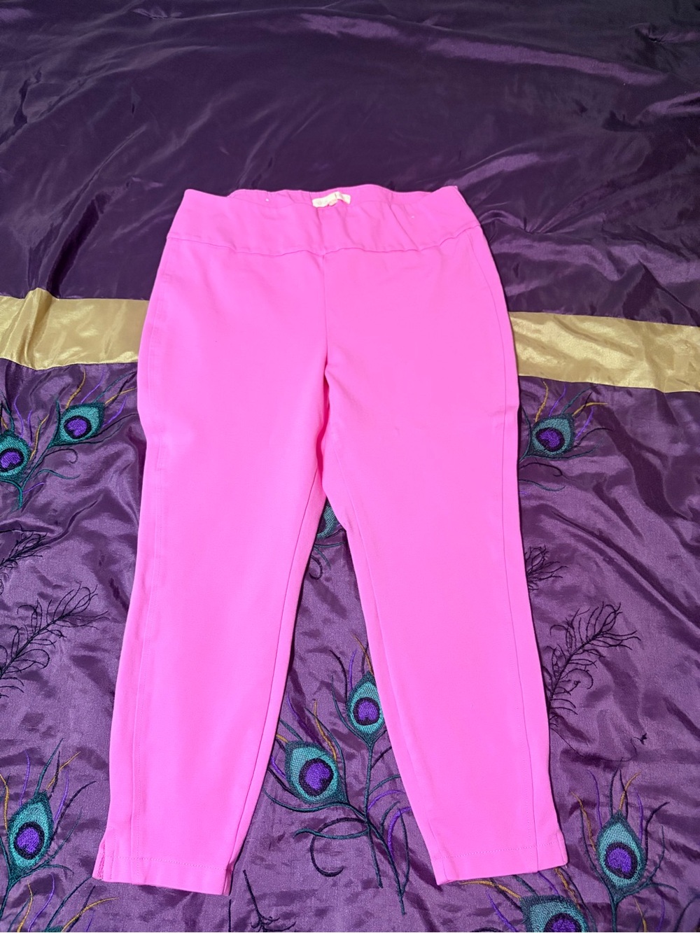 Dear Scarlett Magic High Rise Skinny Pull-On Pants in Pink